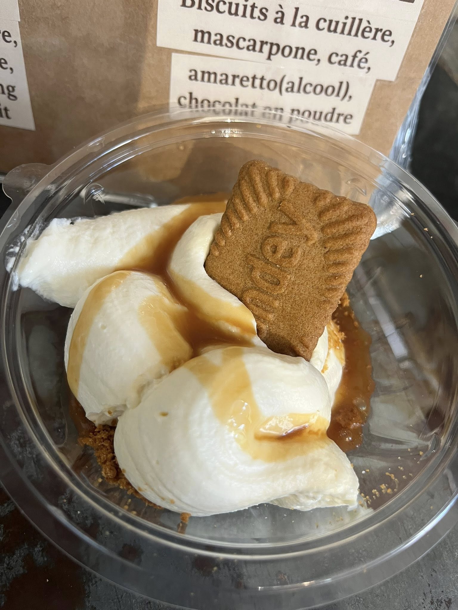 Tiramisu maison Chez Dom